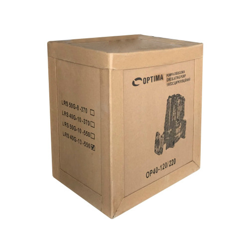 Насос циркуляційний Optima OP40-120 220мм