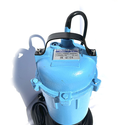 Насос дренажно-фекальный Expert Pump WQDC15-12-2 (2квт) с ножем, без поплавка + 10м рукава
