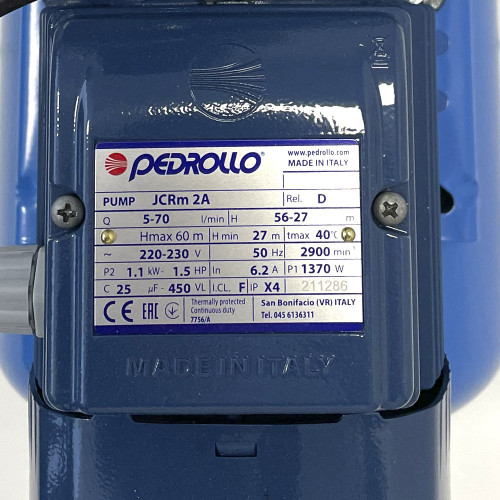 Насосна станція Pedrollo JCRm 15M (JCRm 2A)