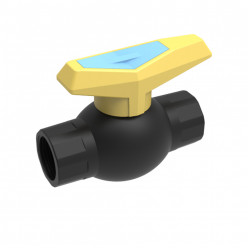 Кран шаровый D25 BB  3/4" (PP) 3/4"х3/4