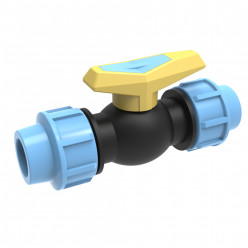Кран шаровый D25 ЗЗ (PP) 25х25
