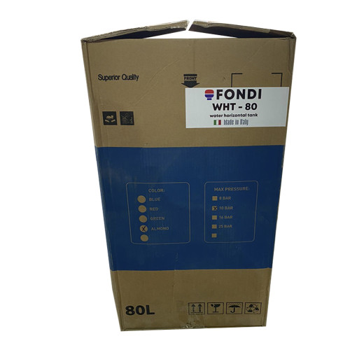 Необслуживаемый мембранный гидроаккумулятор Fondi (Италия) WVT 80 л (вертикальный)