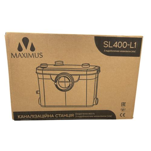 Канализационная насосная станция Сололифт Maximus SL400-L1с ножем