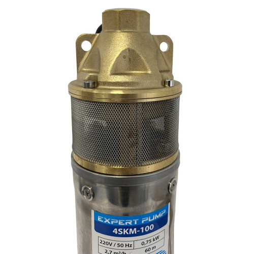 Expert Pump 4SKM-100 0,75 кВт, h = 62м, Q = 45л/хв вихровий насос занурювальний