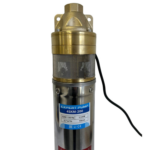 Expert Pump 4SKM-200 1,5 кВт, h = 150м, Q = 50л/хв вихровий насос занурювальний