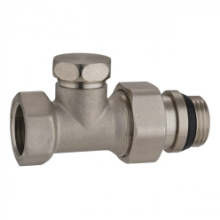Кран радиаторный 1/2" прямой нижний (Reiger)