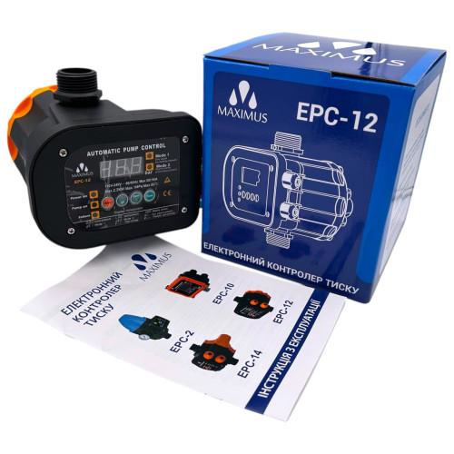 Автоматика для насоса Maximus EPC12 электронный контроллер давления 2.2 кВт