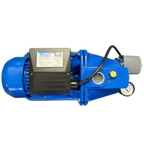  Насосная станция Well`s JET 100L/24L; 1.1кВт;  h:45м;  60л/мин (Чехия)