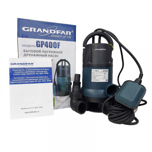 Дренажный насос Grandfar GP 400F