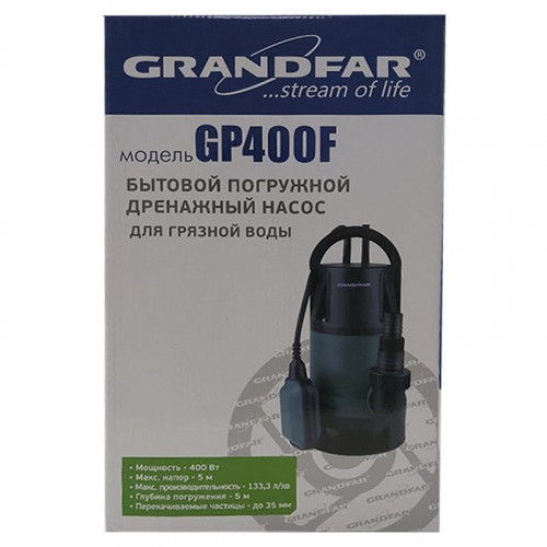 Дренажный насос Grandfar GP 400F